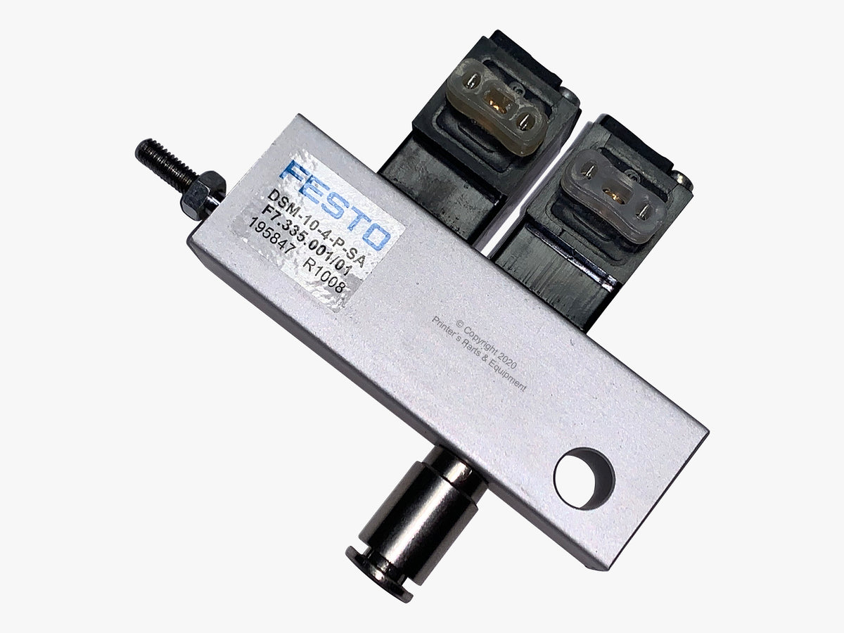 Cylinder valve for Heidelberg SM102 F7.335.001