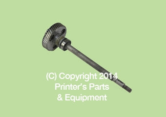 Drive Shaft For Heidelberg HE-MV-062-332 / HE-G2-030-207_Printers_Parts_&_Equipment_USA