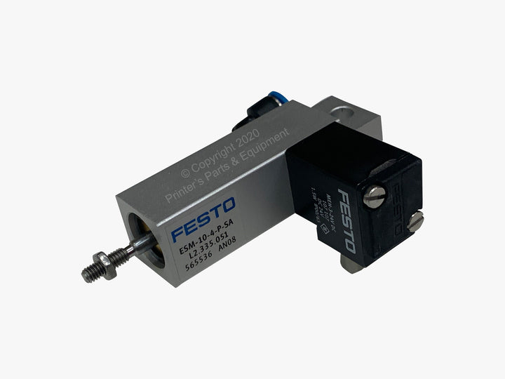 Pneumatic Cylinder for Heidelberg HE-L2-335-051_Printers_Parts_&_Equipment_USA