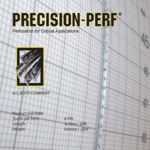 HS Boyd Precision-Perf / CS 10-Foot Roll Center Series Rules