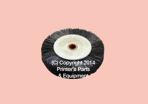 Feeder Brush 60mm x 6mm Black_Printers_Parts_&_Equipment_USA