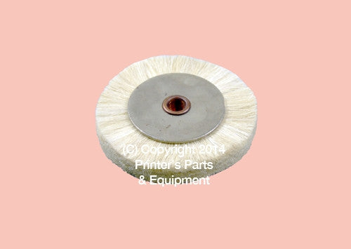Feeder Brush 58mm x 6mm White_Printers_Parts_&_Equipment_USA