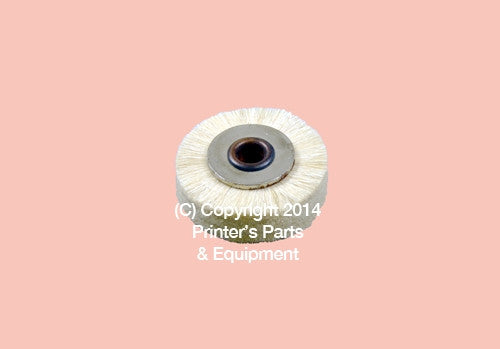 Feeder Brush 38mm x 6mm White_Printers_Parts_&_Equipment_USA