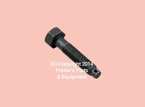 Plate Clamp Bolt 45mm Long Fine Threaded Roland FAVORIT_Printers_Parts_&_Equipment_USA