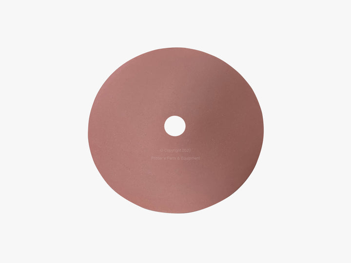 Flat Rubber Disc 2 x 1/4 x 1/32 – 50.8 x 6.4 x 0.8mm Qty 50