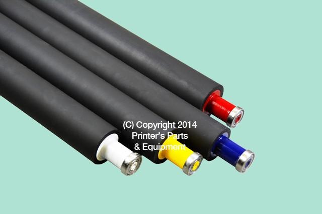 Black Ink Ductor System Roller For Heidelberg SM74 HE-M2-009-261F_Printers_Parts_&_Equipment_USA