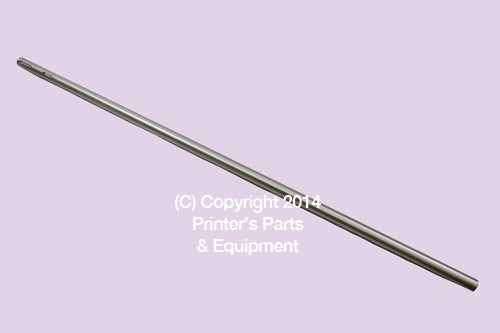 Shaft for Transfer Cylinder Gripper 738 mm 2 Keyways
