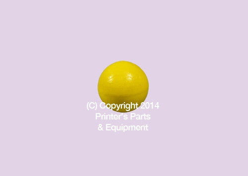 Polymer Table Ball 19 mm_Printers_Parts_&_Equipment_USA