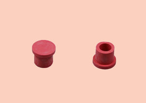 Rubber Suckers Setmaster and Col-Tec Collators Red Plug #126D Qty 12_Printers_Parts_&_Equipment_USA