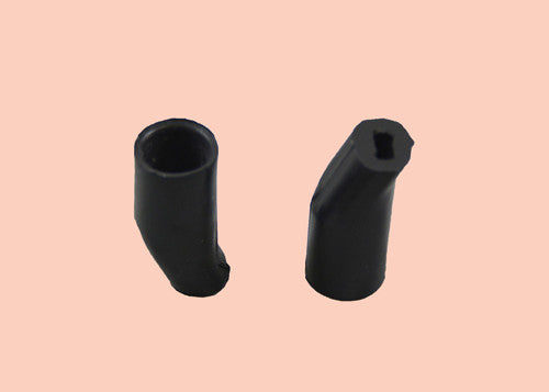 Rubber Suckers Hamada Black Plastic Tube HARD #91H Qty 12_Printers_Parts_&_Equipment_USA