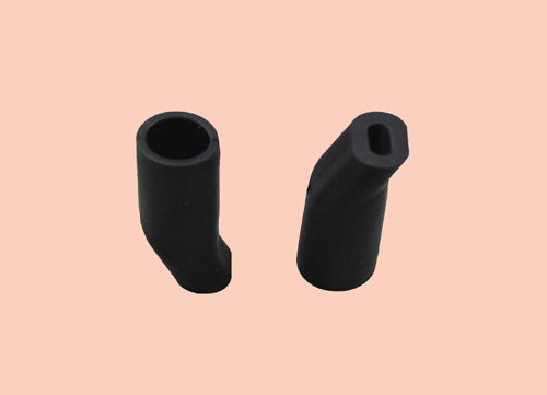 Rubber Suckers Hamada Black Plastic Tube SOFT #91S Qty 12