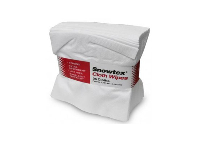Snowtex Shop Cloths Wipes Pack of 25 Wipes Pressroom Cleaning