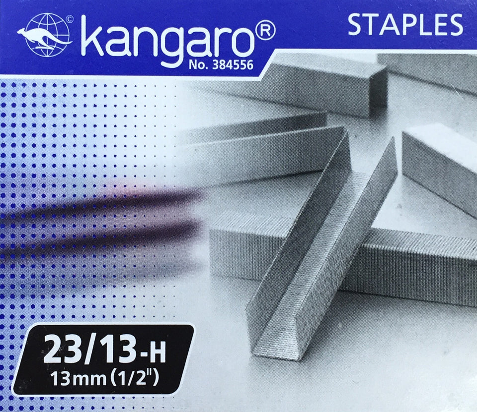 Replacement Staples 23/13 (1/2" / 13mm) for KW-Trio Long Reach Stapler