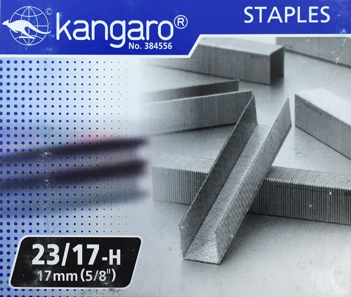 Replacement Staples 23/17 (5/8" / 17mm) for KW-Trio Long Reach Stapler