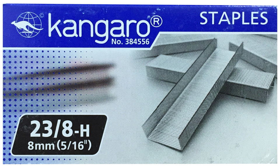 Replacement Staples 23/8 (5/16" / 8mm) for KW-Trio Long Reach Stapler