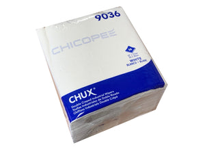 Chicopee 9036 13" Length x 12.5" Width, White Heavy Duty Chux Double Creped Industrial Wipe (Case of 1008)_Printers_Parts_&_Equipment_USA