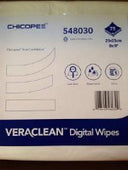 Load image into Gallery viewer, Chicopee Veraclean Digital Wipe White 9&quot;x9&quot; (Case of 150 Wipes) (Flat) 548030_Printers_Parts_&amp;_Equipment_USA
