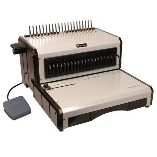 Akiles AlphaBind-CE Electric Plastic Comb Binding Machine_Printers_Parts_&_Equipment_USA