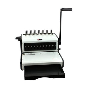 Akiles AlphaBind-CM Manual Plastic Comb Binding Machine_Printers_Parts_&_Equipment_USA