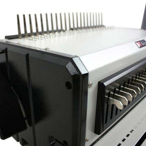Akiles AlphaBind-CM Manual Plastic Comb Binding Machine_Printers_Parts_&_Equipment_USA