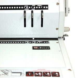 Akiles CoilMac ECI 4:1 Coil Binding Machine w/ Electric Inserter_Printers_Parts_&_Equipment_USA