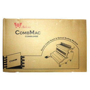 Akiles CombMac-24E Electric 14" Comb Binding Machine_Printers_Parts_&_Equipment_USA