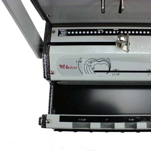 Akiles DuoMac 421 4:1 Coil and 2:1 Wire Binding Machine