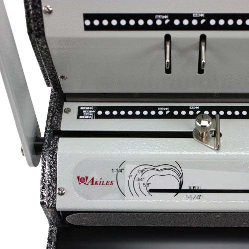 Akiles DuoMac 431 4:1 Coil and 3:1 Wire Binding Machine