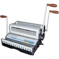 Akiles DuoMac C21 Plastic Comb and 2:1 Wire Binding Machine_Printers_Parts_&_Equipment_USA