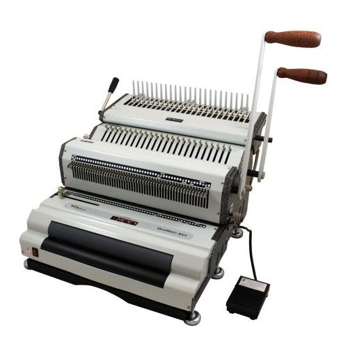 Akiles DuoMac C41ECI+ Plastic Comb and 4:1 Coil Binding Machine_Printers_Parts_&_Equipment_USA