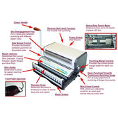 Load image into Gallery viewer, Akiles WireMac E 3:1 Electric Wire Binding Machine_Printers_Parts_&amp;_Equipment_USA

