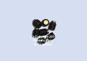 Screw Brass Tip M8 x 8mm for Folding Machine_Printers_Parts_&_Equipment_USA