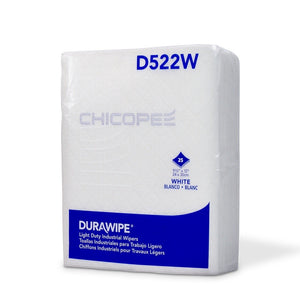 Durawipe® Light Duty White Wipers (9.5" x 12") in Fold Pack - Case of 800_Printers_Parts_&_Equipment_USA