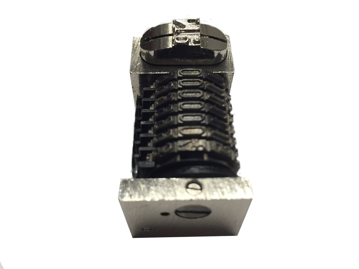 Numbering Machine 5/32 7 Digits Forward Solid Wheels with No._Printers_Parts_&_Equipment_USA
