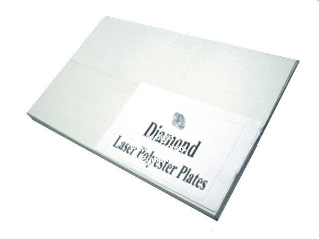 Diamond Laser Polyester Plates 12" x 19 3/8" MXP