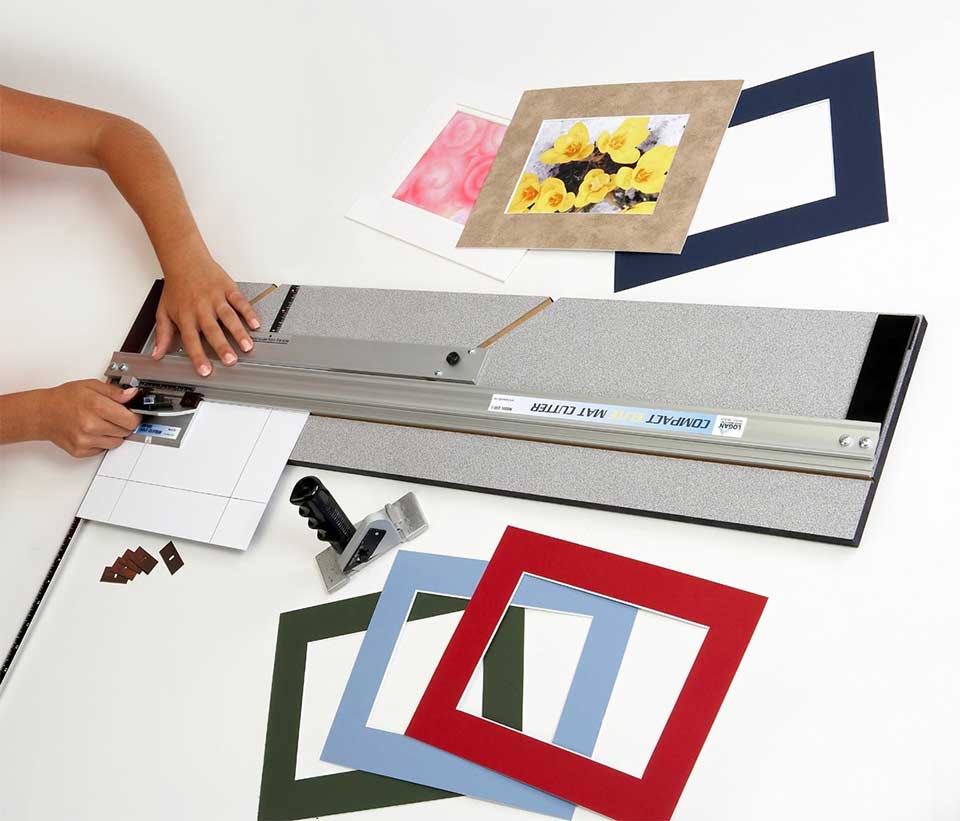 Logan Compact Elite 32" Board Mounted Mat Cutters 350-1