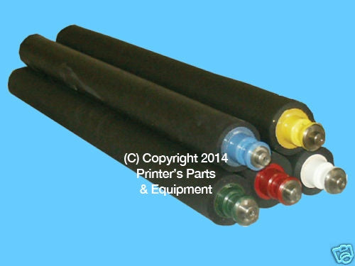 Blue Ink Form Roller Heidelberg Kord64_Printers_Parts_&_Equipment_USA