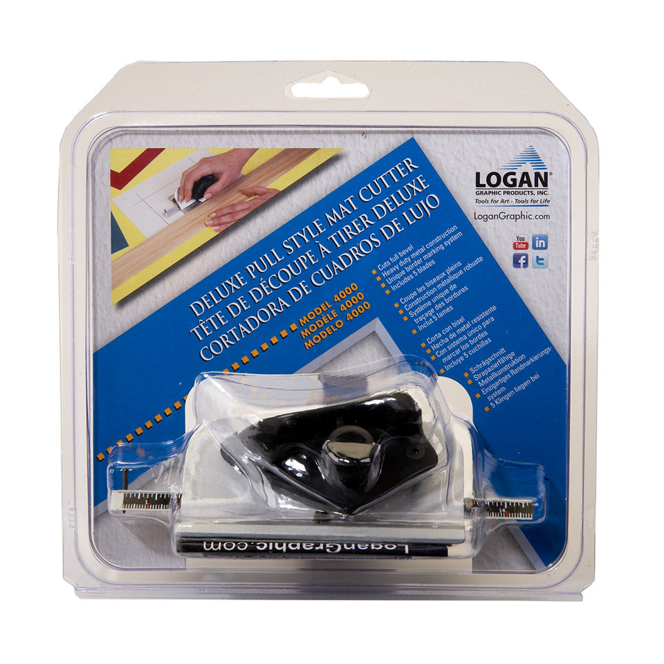 Logan Deluxe Pull Style Handheld Mat Cutters 4000
