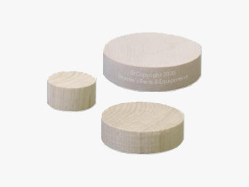 Lassco Wizer 2-3/8" x 5/8" Paper Drill Block for Spinnit EBM-1-R / EBM-04 Qty 12_Printers_Parts_&_Equipment_USA