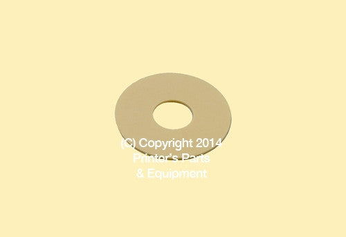 Flat Rubber Disc 1 5/8 x 5/8 x 1mm – 41.3 x 15.9 x 1mm Qty 50