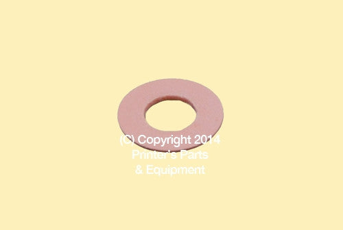 Flat Rubber Disc 1 1/4 x 9/16 x 1/32 – 31.8 x 14.3 x 0.8mm Qty 50_Printers_Parts_&_Equipment_USA