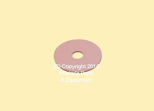 Flat Rubber Disc For Muller Martini 1 1/8 X 1/4 X 1/32 20.1905 Qty 50_Printers_Parts_&_Equipment_USA