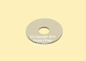 Flat Rubber Disc 1 1/8 x 5/16 x 1mm – 28.6 x 7.9 x 1mm Qty 50_Printers_Parts_&_Equipment_USA
