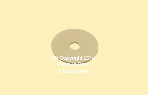 Flat Rubber Disc 1 3/4 x 5/16 x 1mm – 44.5 x 7.9 x 1mm Qty 50