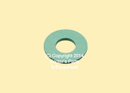 Flat Rubber Disc 1 3/4 x 5/8 x 2mm – 44.5 x 15.9 x 2mm Qty 50_Printers_Parts_&_Equipment_USA