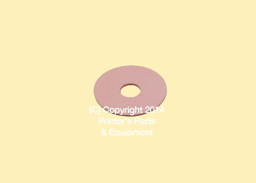 Flat Rubber Disc Multilith 1 x 3/8 x 1 mm 1471940B Qty 50
