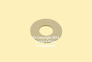 Flat Rubber Disc 1 3/8 x 9/16 x 1mm – 35 x 14.3 x 1mm Qty 50_Printers_Parts_&_Equipment_USA