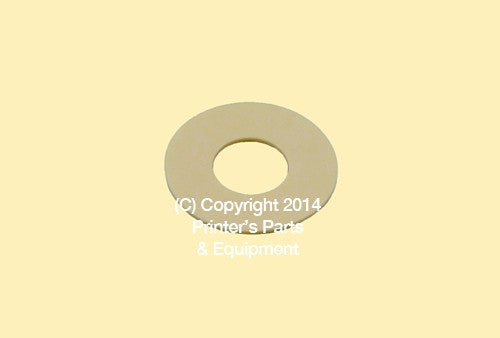 Flat Rubber Disc Solna 1 3/8 x 9/16 x 1 mm 240 Qty 50_Printers_Parts_&_Equipment_USA
