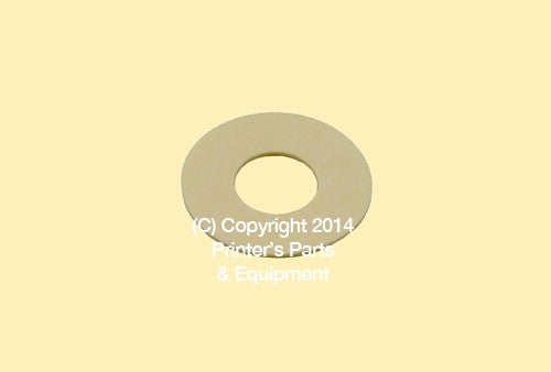 Flat Rubber Disc Multilith 1 3/8 x 9/16 x 1 mm 351510-G Qty 50