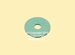 Flat Rubber Disc 1 x 5/16 x 2mm – 25.4 x 7.9 x 2mm Qty 50_Printers_Parts_&_Equipment_USA